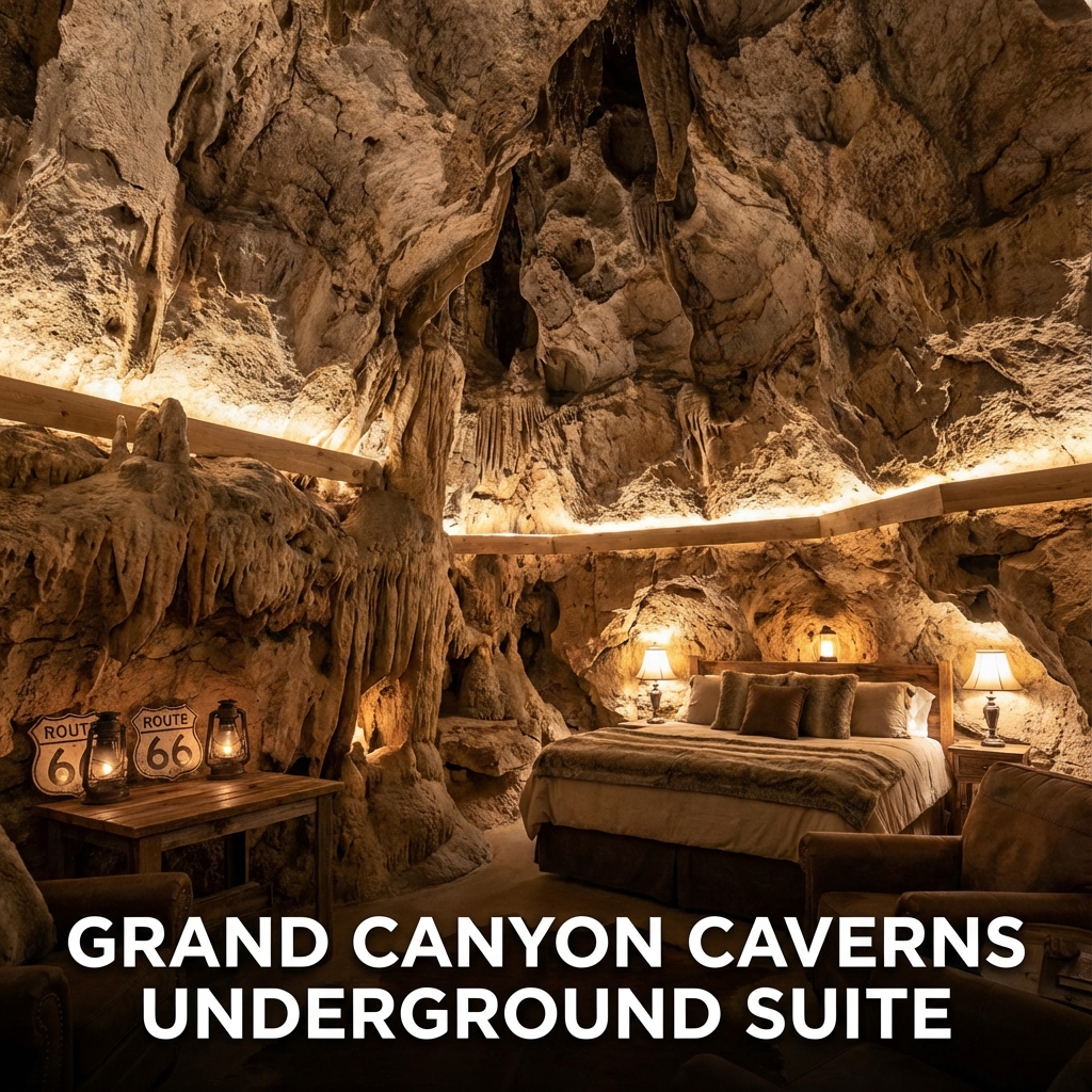 Grand Canyon Caverns Underground Suite